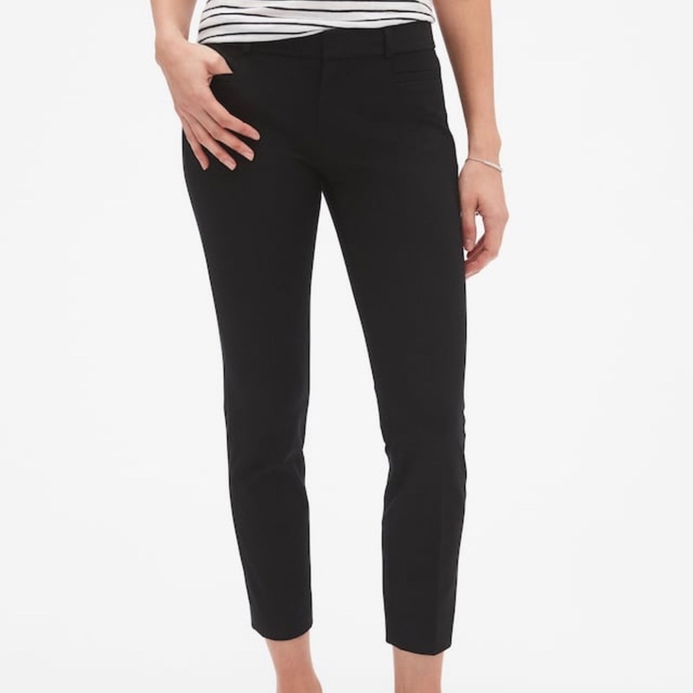 Banana Republic crop pants stretch002